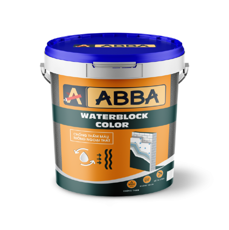 Abba Waterblock Color - Chống thấm tường ngoại thất