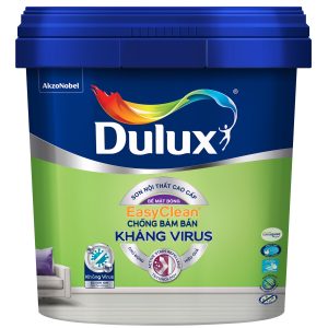 Sơn Dulux EasyClean Chống Bám Bẩn Kháng Virus - Bề Mặt Bóng