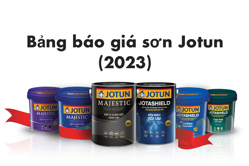 Bảng báo giá sơn Jotun sơn nước trang trí nội thất & ngoại thất - Trung ...