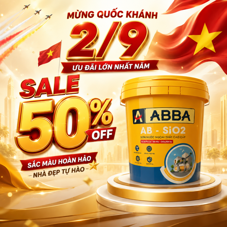 SƠN CHỐNG THẤM SỢI THỦY TINH ABA-SIO2