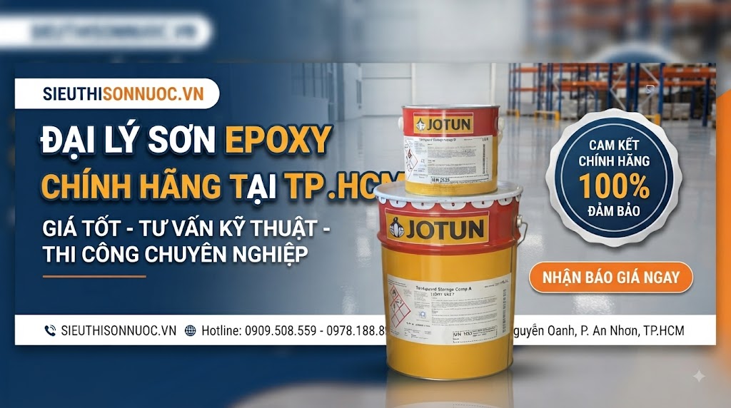 Đại Lý Sơn Epoxy Chính Hãng Tại TP.HCM – Giá Tốt, Tư Vấn Kỹ Thuật
